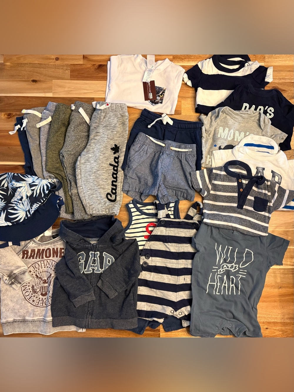 Baby Boy 3-6M Bundle - Gap, Joe Fresh, Carters, H&M